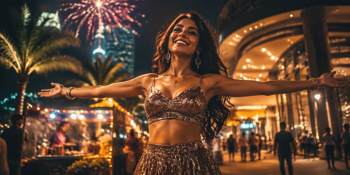 Player enjoying casino and sports promotions during India night market festival